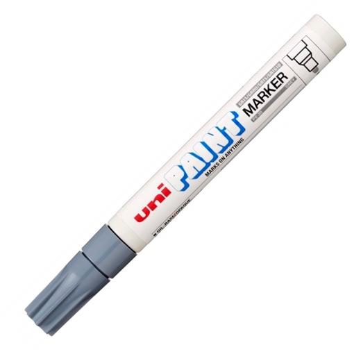 Uniball Marcador Permanente Paint Marker Px-20(L) Gris