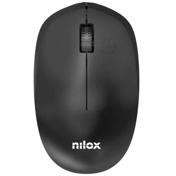 Nilox Ratón Inalámbrico 1000Ppp 3 Botones Negro
