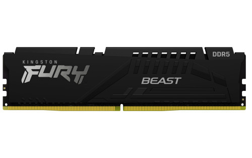 Kingston Fury Beast Black Expo Memoria Ram Ddr5 6000Mt/S 16Gb 1.4V Cl30 Dimm