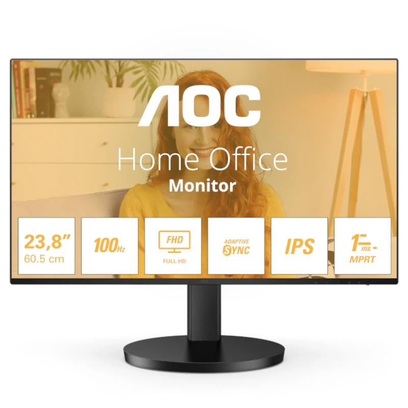 Aoc 24B3Ha2 Monitor 24" Ips 100Hz 1Ms Mm