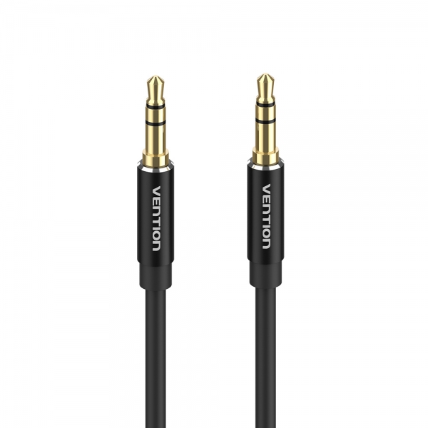 Vention Cable Estereo Jack 3.5 Macho A Jack 3.5 Macho - 0.5M - Color Negro