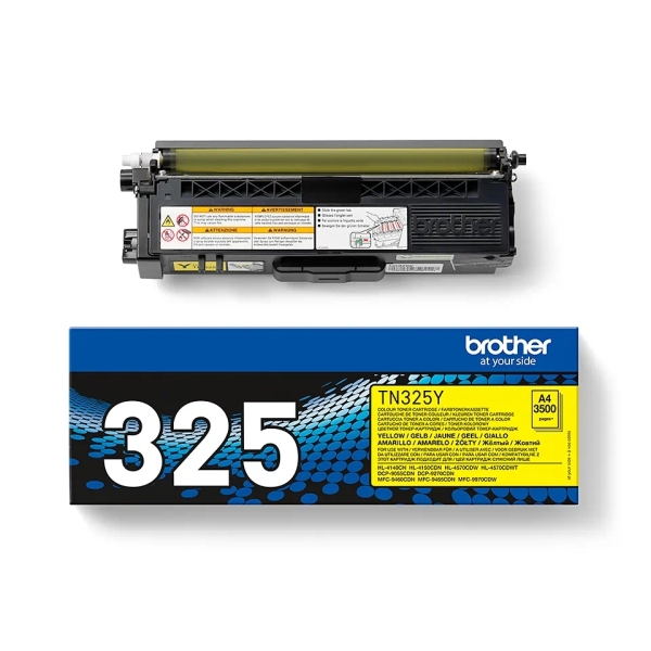 Brother Tn325 Amarillo Cartucho De Toner Original - Tn325Y