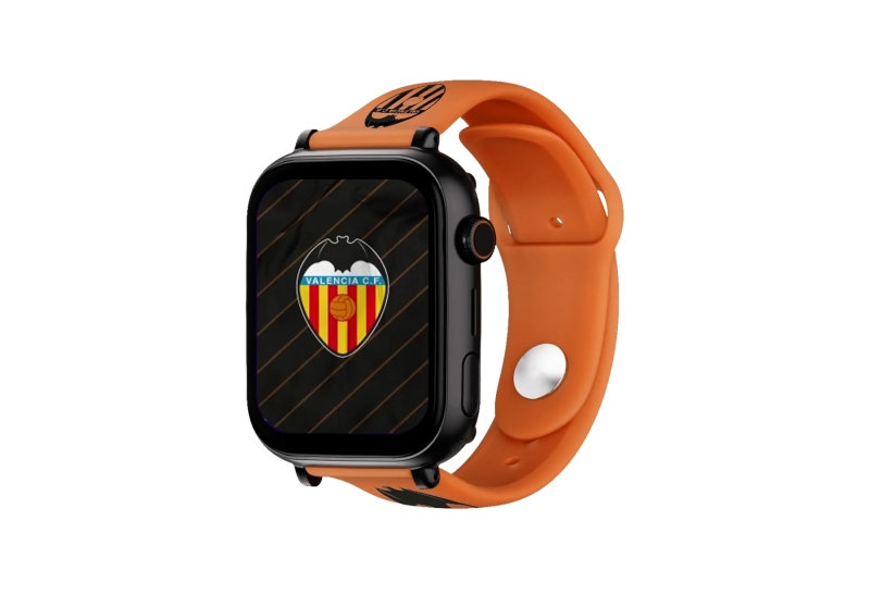 Savefamily Reloj Inteligente Smartwatch Infantil Savewatch Plus Edicion Valencia C.f. Con Gps Y Llamada - Correa Silicona Naranja