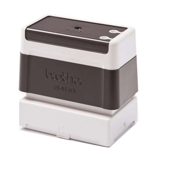 Brother Pr3458B6P Pack De 6 Monturas De Sellos Originales - 34X58Mm - Color Negro