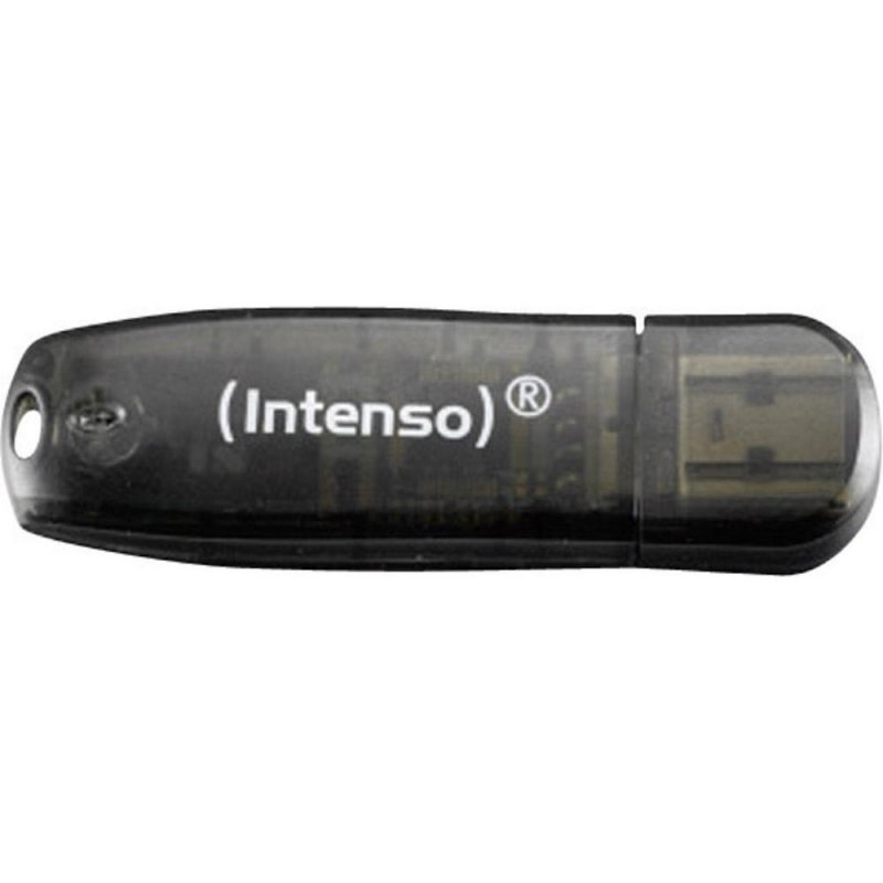 Intenso 3502470 Lápiz Usb 2.0 Rainbow 16Gb Negro