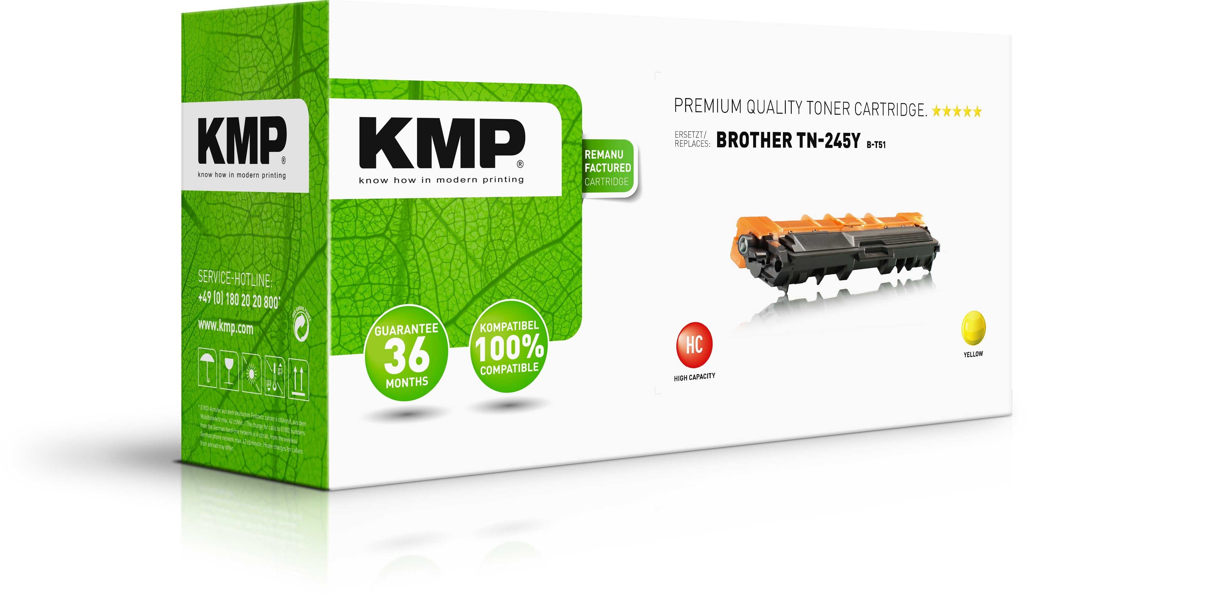 Toner Kmp Amarillo Dcp-9020Cdw / Hl-3140Cw / Hl-3150Cdw / Hl-3170Cdw / Mfc-9140Cdn / Mfc-9330Cdw / Mfc-9340Cdw