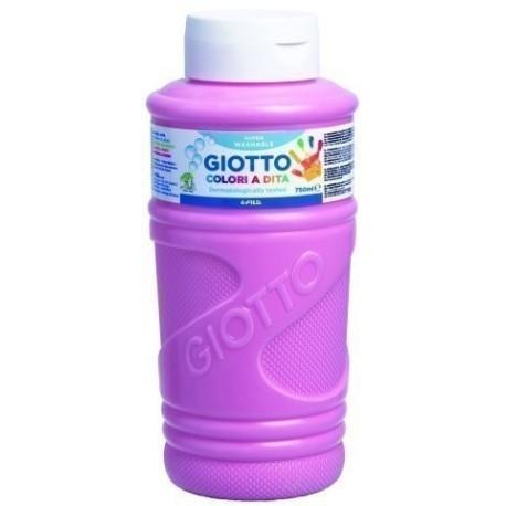 Giotto Pintura De Dedos De 750 Ml Color Rosa