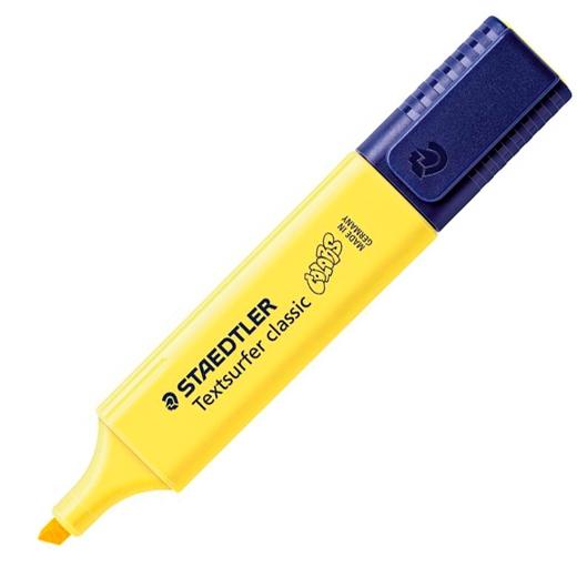 Staedtler Marcador Fluorescente Textsurfer Classic Pastel Amarillo