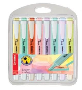 Stabilo Marcador Fluorescente Swing Cool Pastel C/Surtidos Blíster 8 Ud