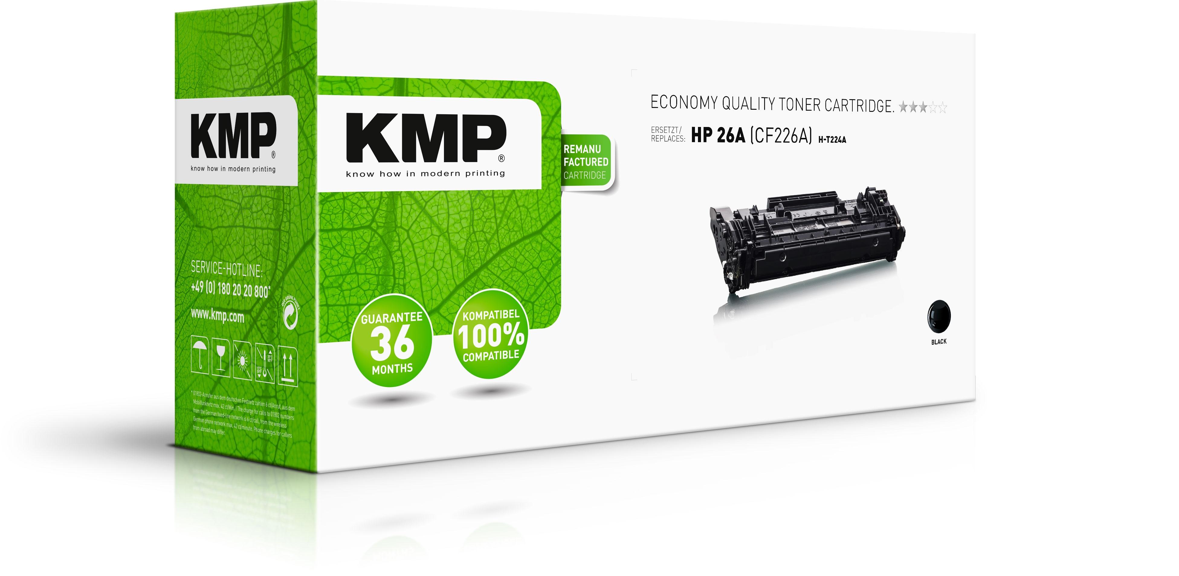 Toner Kmp Negro Laserjet Pro M400 Series/M402D/Dn/N, Mfp M426Dw/Fdn/Fdw - Nº 26A
