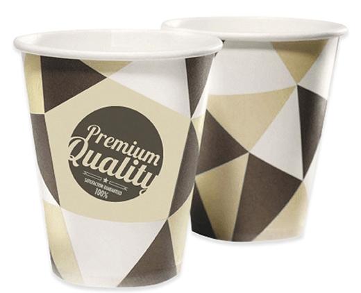 Vaso 250Cc Cartón Bebidas Calientes Pack De 50U