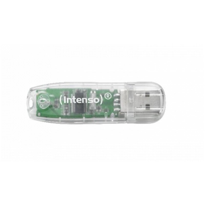 Intenso 3502480 Lápiz Usb 2.0 Rainbow 32Gb Transp