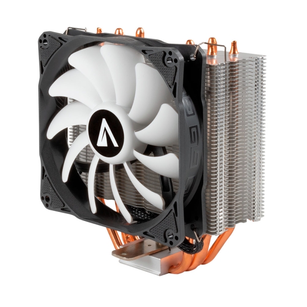 Abysm Snow Iv Ventilador Cpu 120Mm Con Disipador 4 Heatpipes - Velocidad Max. 1400Rpm - Color Blanco