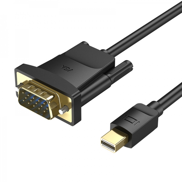 Vention Cable Mini Dp Macho A Vga Hembra - 2M - Color Negro