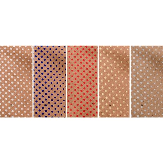 Wonder Wrapper Papel De Regalo Rollo 0,7 X 2M Kraft 100% Reciclado 1000 Puntos Surtido Expositor 50 Ud