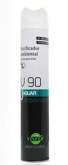 Vinfer Purificador Ambiental V90 Aerosol Base Alcohol 70% Envase 750Ml