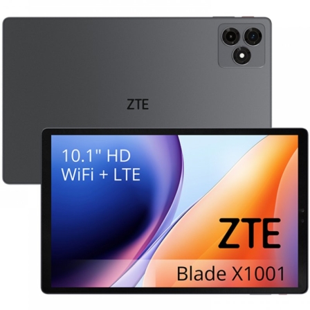 Zte Tab Blade X1001 Tablet Pantalla 10,1" - 4G Lte - 4Gb Ram - 64 Gb - Bateria 6000Mah - Color Negro