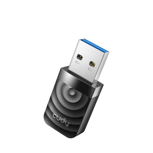 Cudy Wu1300S Adaptador Wi-Fi Usb 3.0 Ac1300 Doble Banda - Hasta 867Mbps En 5Ghz