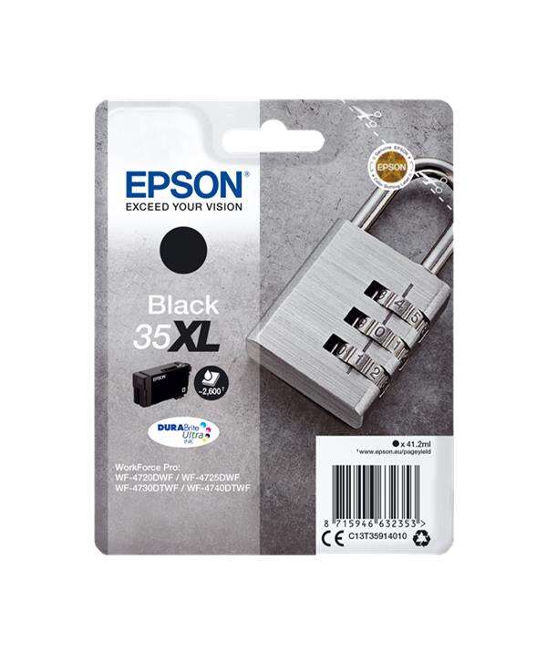 Epson T3591 (35Xl) Negro Cartucho De Tinta Original - C13T35914010