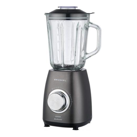 Grunkel Batidora De Vaso 1000W, 4 Velocidades,  Negro