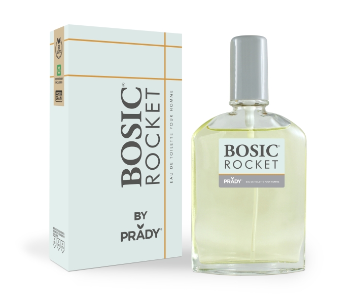 Prady Colonia De Hombre Bosic Rocket - Frasco De 90 Ml - Spray Pulverizador