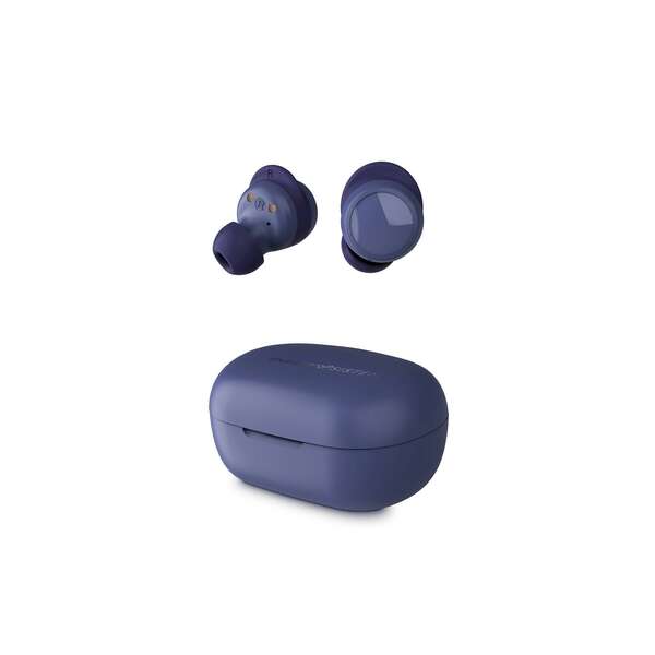Energy Sistem Auriculares Inalambricos Deportivos - Plastico 100% Reciclado - Resistencia Al Agua Ipx4 - Ajuste Seguro - 22H De Bateria - Tecnologia Bluetooth - Color Azul