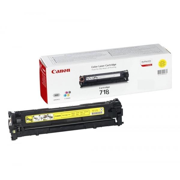 Canon Toner Amarillo Lbp 7200Cdn  - Serie Mf 83Xx - Crg 718Y