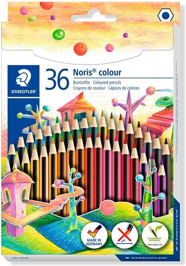 Staedtler Lápices De Colores Noris Colour Wopex Ecológico Estuche 36U
