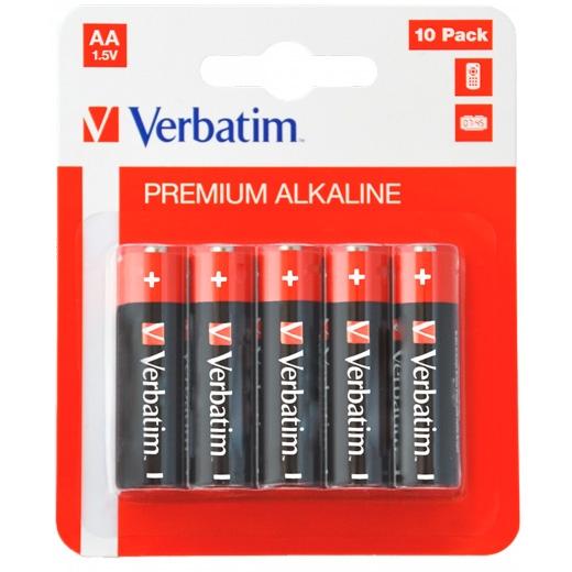 Verbatim Pilas Alcalinas Aa - Lr06 - Pack 10 Uds