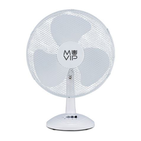 Muvip Ventilador De Sobremesa - 50W - 3 Velocidades - Color Blanco