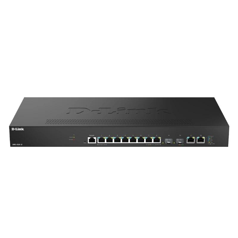 D-Link Dms-1250-12/E Switch 8X2.5Mg 2X5Mg 2Xsfp+