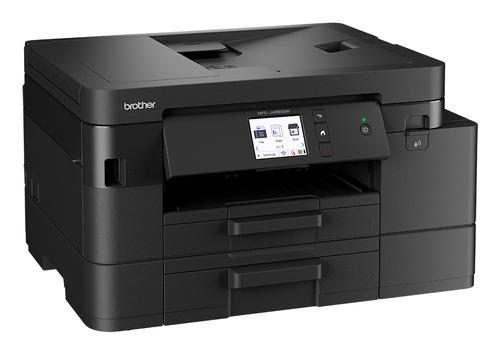 Brother Equipo Multifunción Inkjet Color A4, Lan, Wifi, Nfc, Fax Dúplex Y Gran Capacidad De Papel 4 En 1 Mfcj4550Dw Negra