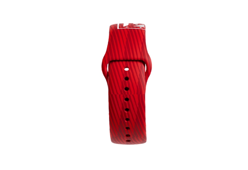 Savefamily Correa De Silicona Para Savewatch Plus Edicion Atletico De Madrid - Color Roja