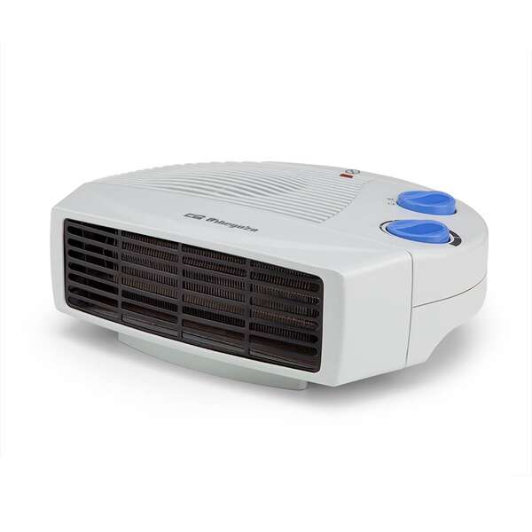Orbegozo Fh 5008 A Calefactor Horizontal - Potencia 2000W - 2 Posiciones De Calor - Termostato Regulable - Proteccion Contra Sobrecalentamiento - Funcion Ventilador