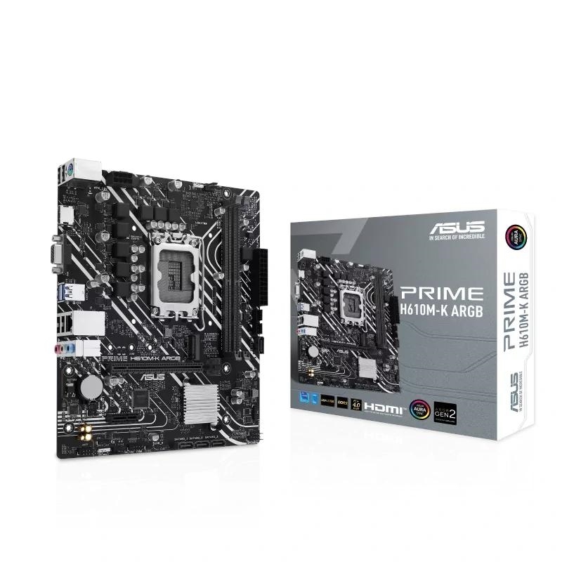 Asus Placa Base Prime H610M-K Ddr5 Argb Matx 1700