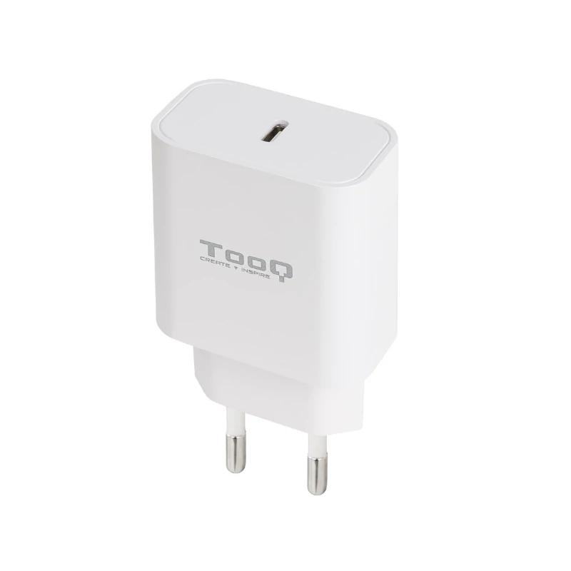 Tooq Cargador Pared Usb-C Pd3.0 20W Blanco