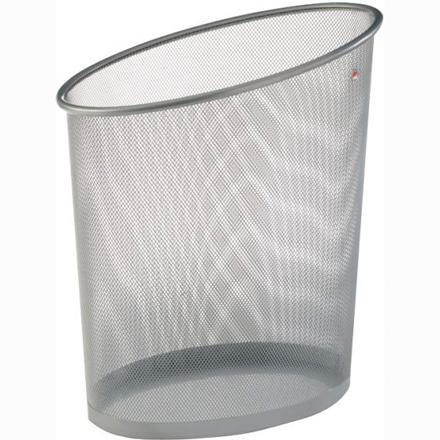 Archivo 2000 Papelera De Rejilla Mesh Alba Capacidad 18 Litros 355X290X400 Mm Gris