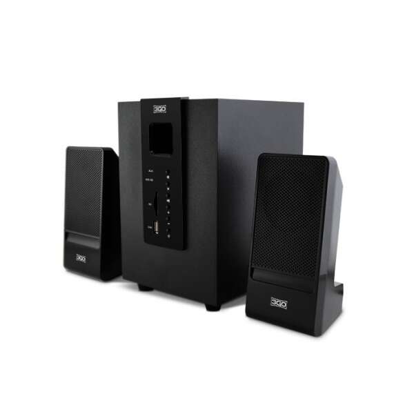 3Go Y650 Altavoces 2.1 20W Negro