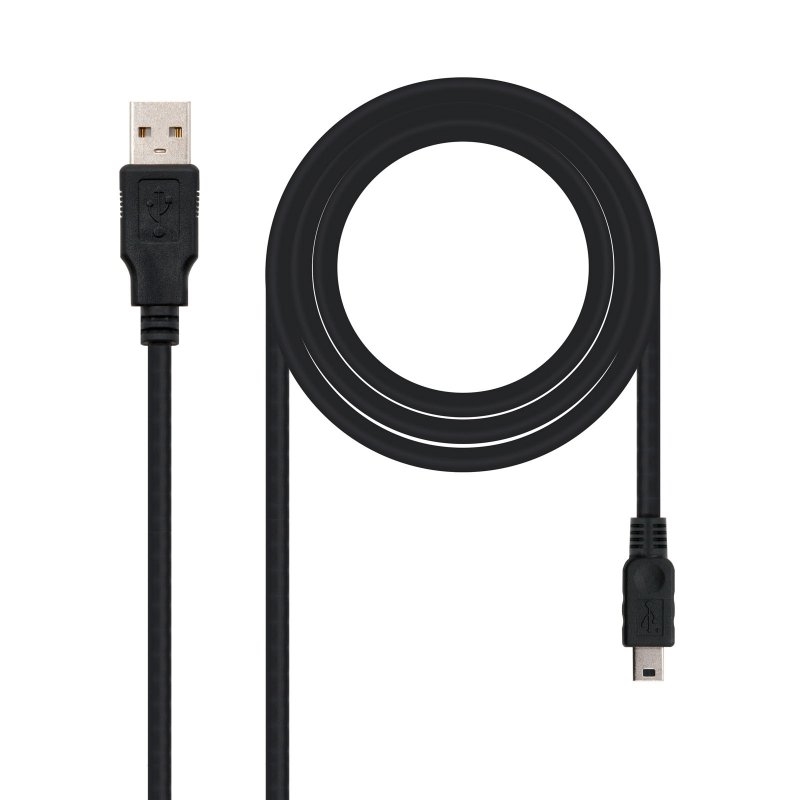 Nanocable Cable Usb 2.0 Tipo A/M-Mini Usb 5Pin/M1M