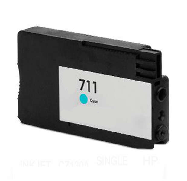 Generico Hp 711 Cyan Cartucho De Tinta - Reemplaza Cz130A