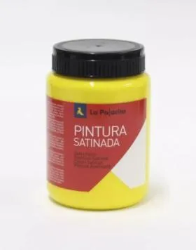 La Pajarita Témpera Escolar Bote De 35Ml Satinada Amarillo Oro L-02