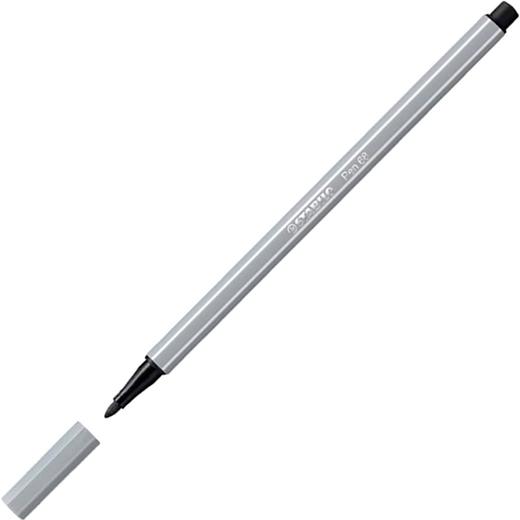 Stabilo Rotulador Pen 68 Gris Medio Caja 10 Ud