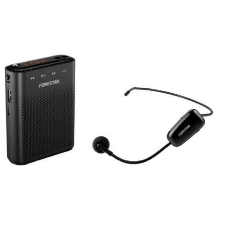 Fonestar Amplificador De Voz Portátil Micro -Uhf, Usb, Microsd, Mp3