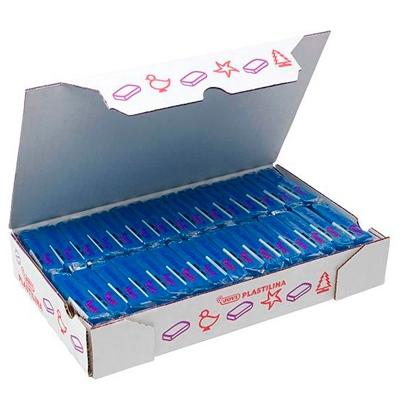 Jovi Plastilina School Pastilla 50Gr Azul Oscuro Caja 30 Ud