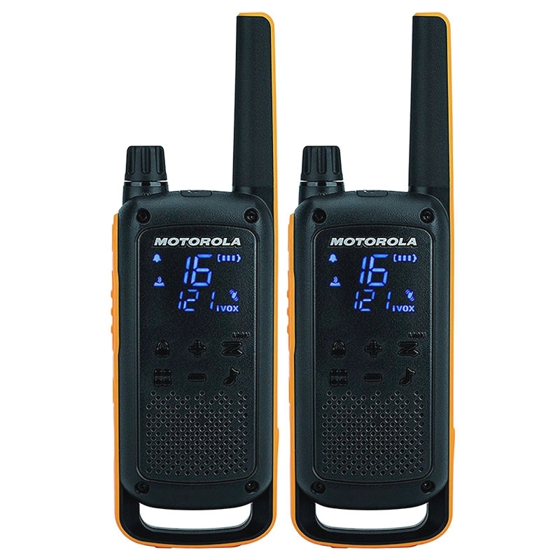 Motorola T82 Walkie Talkie 10Km 16Ch Pack Duo