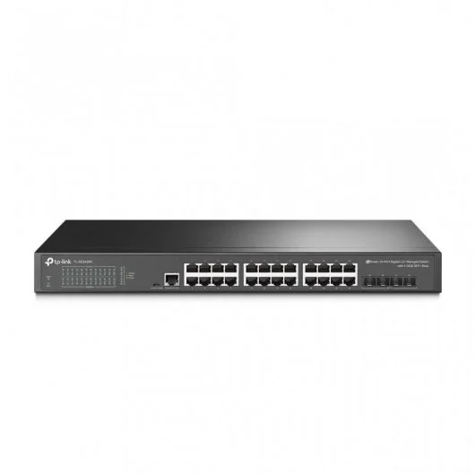 Tp-Link Switch Gestionado L2 24 Puertos Gigabit + 4 Sfp