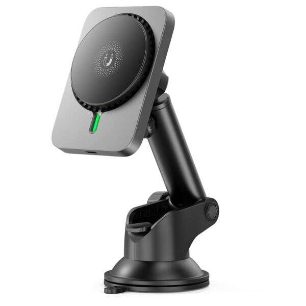 Xo Soporte Imantado Con Base De Carga Inalambrica 15W - Color Negro