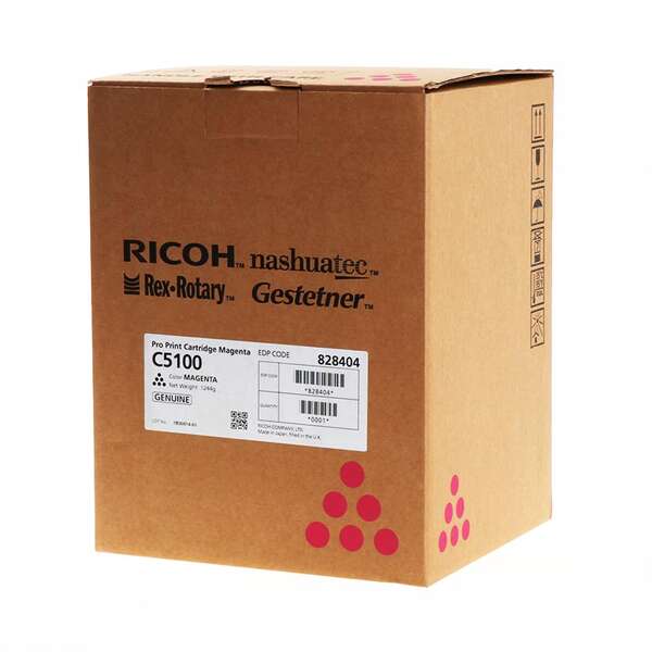 Ricoh Pro C5100/C5110 Magenta Cartucho De Toner Original - 828404