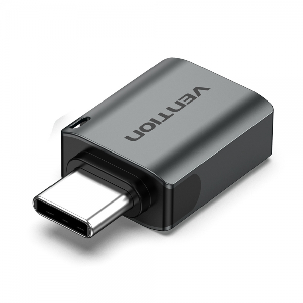 Vention Adaptador Usb-C Macho A Usb 3.0 Hembra - Color Gris