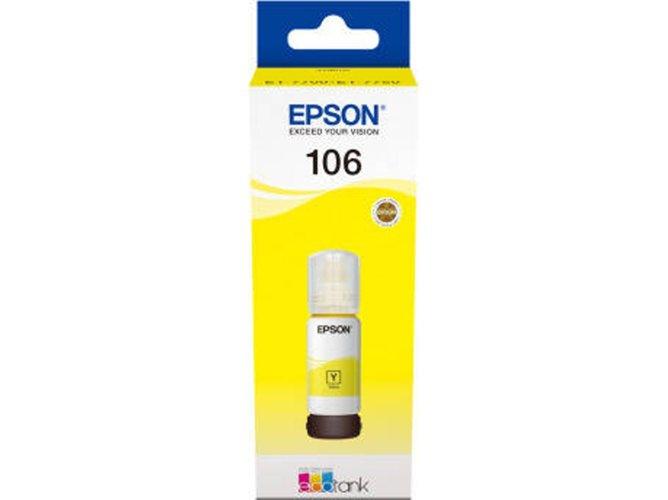 Epson Tinta Bote Amarillo Eco Tank Et-7700, 7750 - Nº 106